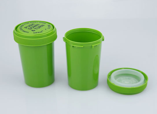 Kunststoff Container Child Proof Jar